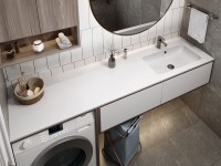 Умивальник DELLA 1900 R Miraggio