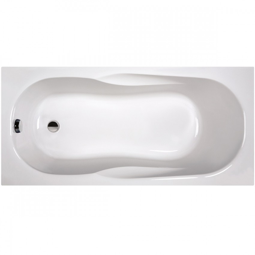 LIF17070 Life Ванна 170x70 см + ніжки, біла (1 сорт) DEVIT фото 1