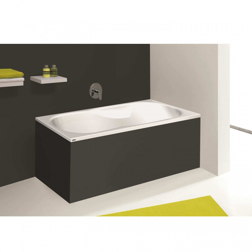 LIF17070 Life Ванна 170x70 см + ніжки, біла (1 сорт) DEVIT