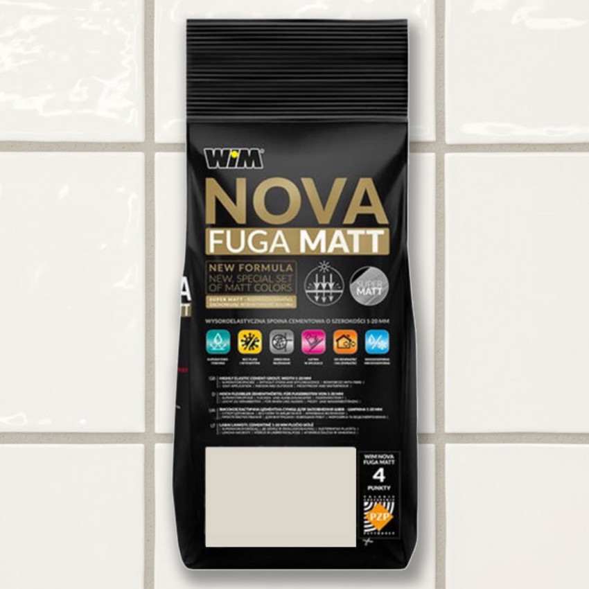 Зат WIM  NOVA FUGA MATT 2/61  2кг пергамон (1 сорт) WIM фото 2