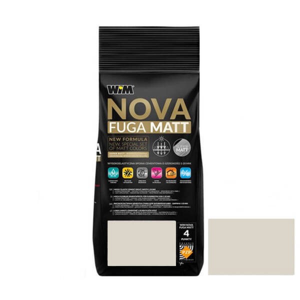 Зат WIM  NOVA FUGA MATT 2/61  2кг пергамон WIM
