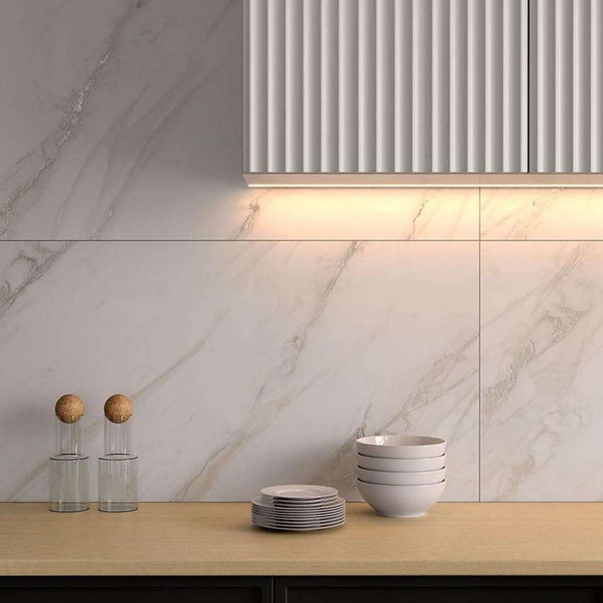 RIVIERA WHITE SATIN RECT (1 сорт) CERSANIT