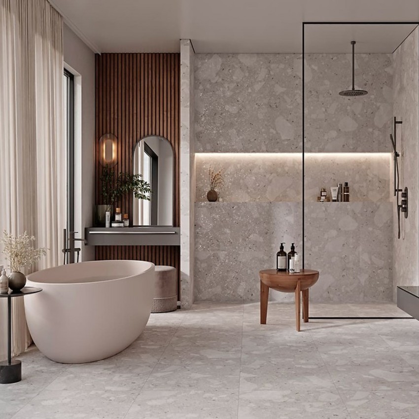 GENESIS LIGHT GREY MATT RECT (1 сорт) CERSANIT фото 2