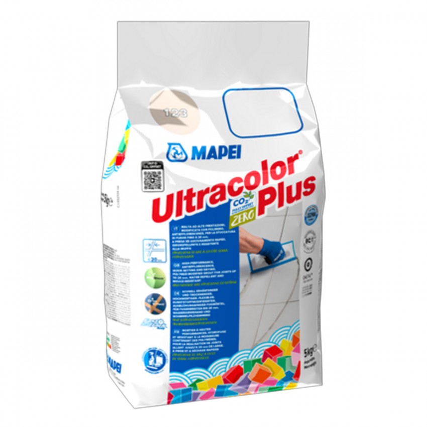 Зат Ultracolor PLUS 123/2кг античний білий (1 сорт) MAPEI фото 1