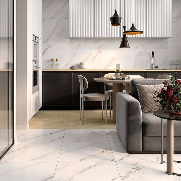 RIVIERA WHITE SATIN RECT CERSANIT плитка
