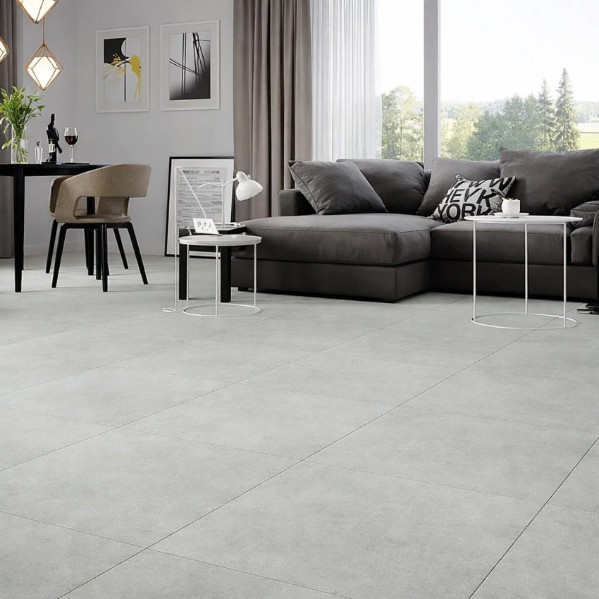 ALFIO LIGHT GREY MATT RECT (1 сорт) CERAMICA DESE0 фото 1