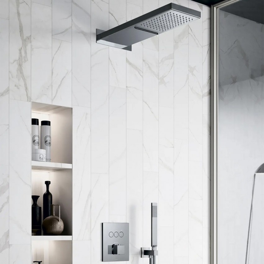 ZSOF099CR  CASCADE   Верхній душ, 2 режими, хром (1 сорт) Paffoni фото 2