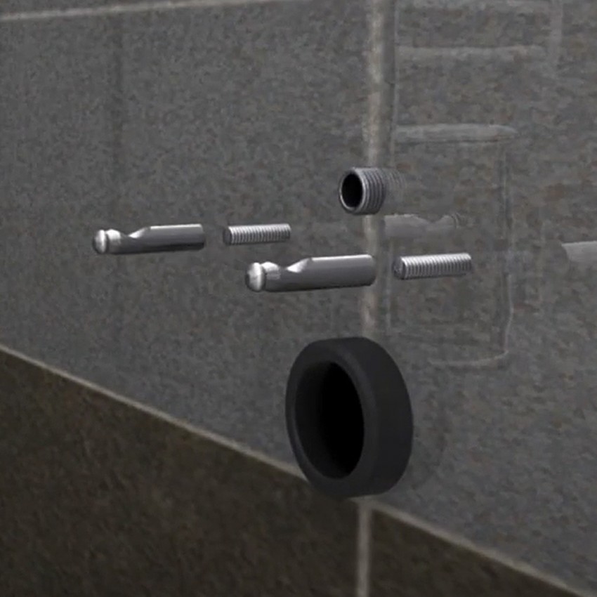 GL08CF6 Fischer кріплення для унітазу 233 мм (1 сорт) RAK Ceramics фото 2