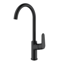 5521031B Life Змішувач д/кухні, чорний мат (1 сорт) DEVIT