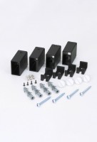 Електрична рушникосушарка HF Leeds  570x430 чорний мат MARIO фото 3