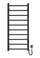 Електрична рушникосушарка HF Leeds  970x430 чорний мат MARIO фото 1