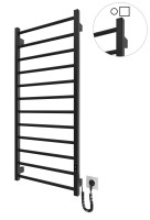 Електрична рушникосушарка HF Leeds 1170x530 чорний мат MARIO