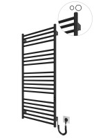 Електрична рушникосушарка HF Greenwich 1170х530 чорний мат MARIO