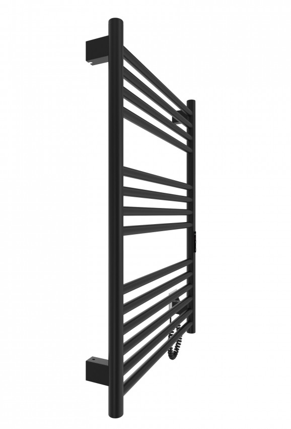 Електрична рушникосушарка HF Greenwich  770х530 чорний мат MARIO фото 2