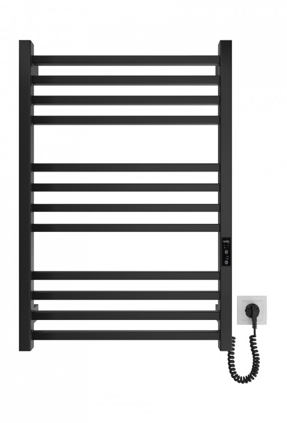 Електрична рушникосушарка HF London  770х530 чорний мат MARIO фото 1