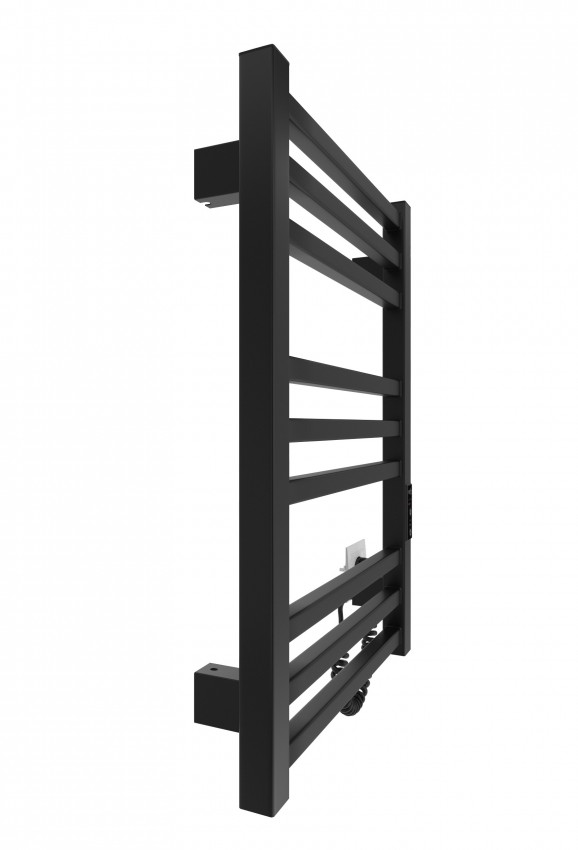 Електрична рушникосушарка HF London  570х430 чорний мат MARIO фото 2