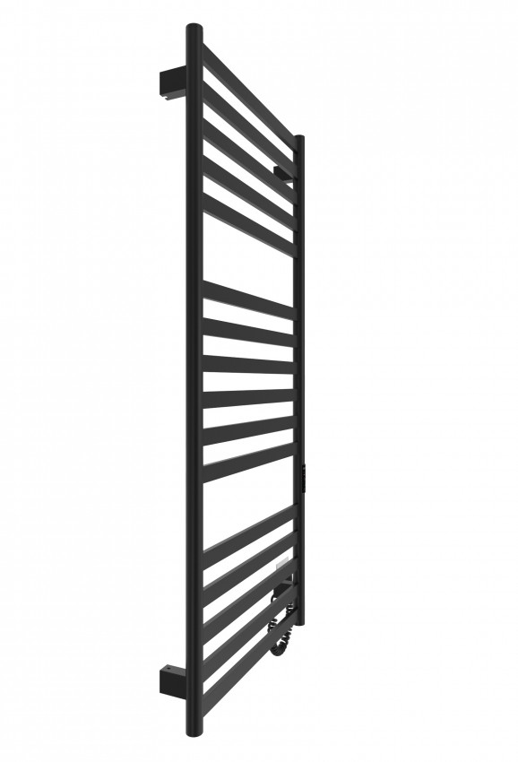 Електрична рушникосушарка HF York 1170х530 чорний мат MARIO фото 2