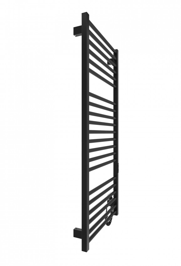 Електрична рушникосушарка HF Derby 1170х530 чорний мат MARIO фото 2