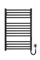 Електрична рушникосушарка HF Derby  770х530 чорний мат MARIO фото 1