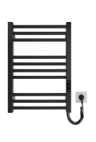 Електрична рушникосушарка HF Derby  570х430 чорний мат MARIO фото 1