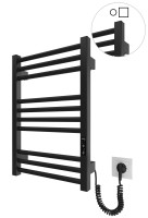 Електрична рушникосушарка HF Derby  570х430 чорний мат MARIO