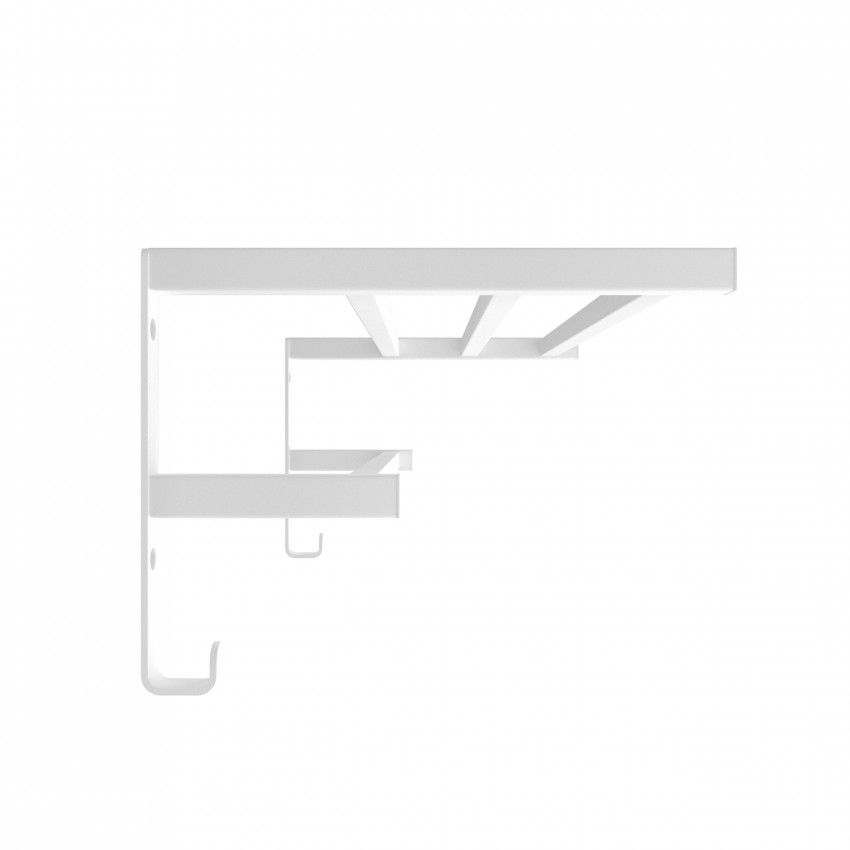 HF Sheffield 520x256 (настінне кріплення) білий мат MARIO фото 2