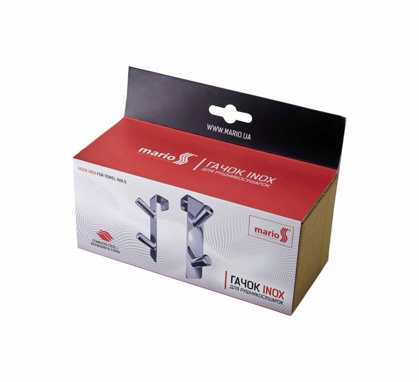 Гачок для рушникосушарки Mario INOX MARIO фото 3