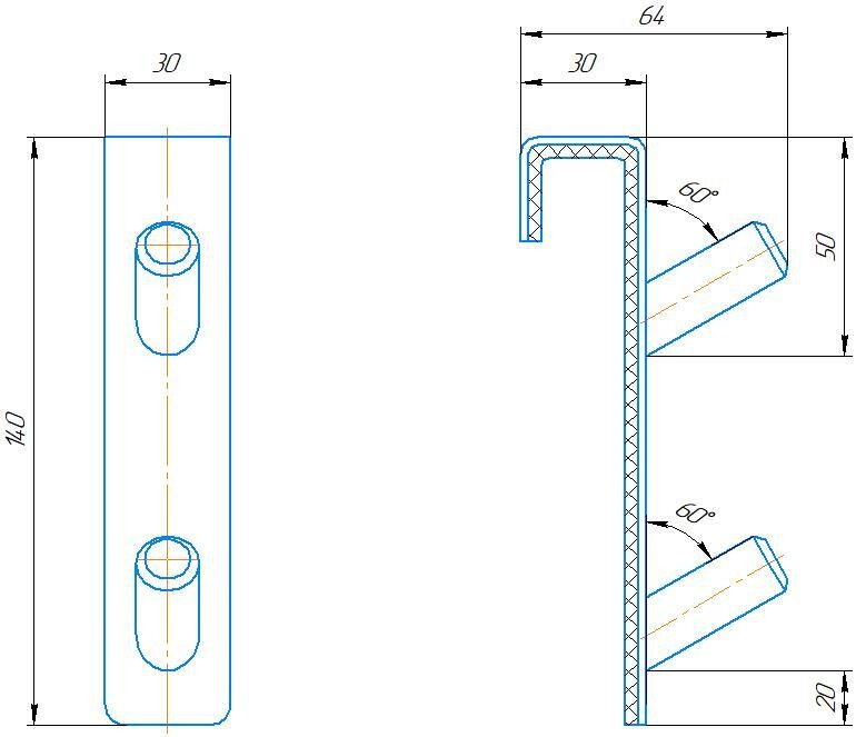 Гачок для рушникосушарки Mario INOX MARIO фото 4
