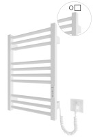 Електрична рушникосушарка HF Derby  570х430 білий мат MARIO