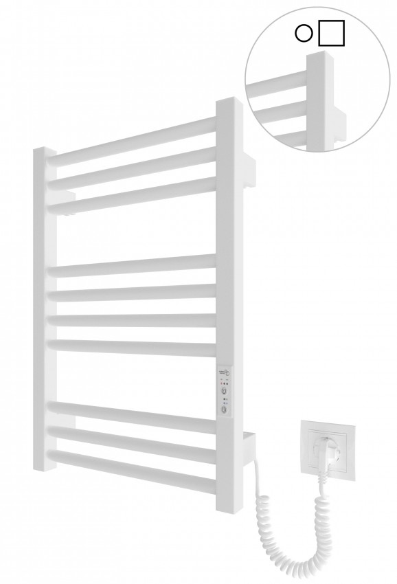 Електрична рушникосушарка HF Derby  570х430 білий мат MARIO