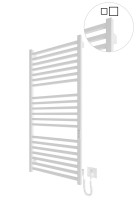 Електрична рушникосушарка HF London 1170х530 білий мат MARIO