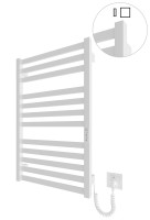 Електрична рушникосушарка HF Oxford  770х530 білий мат MARIO