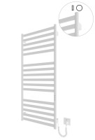 Електрична рушникосушарка HF York 1170х530 білий мат MARIO