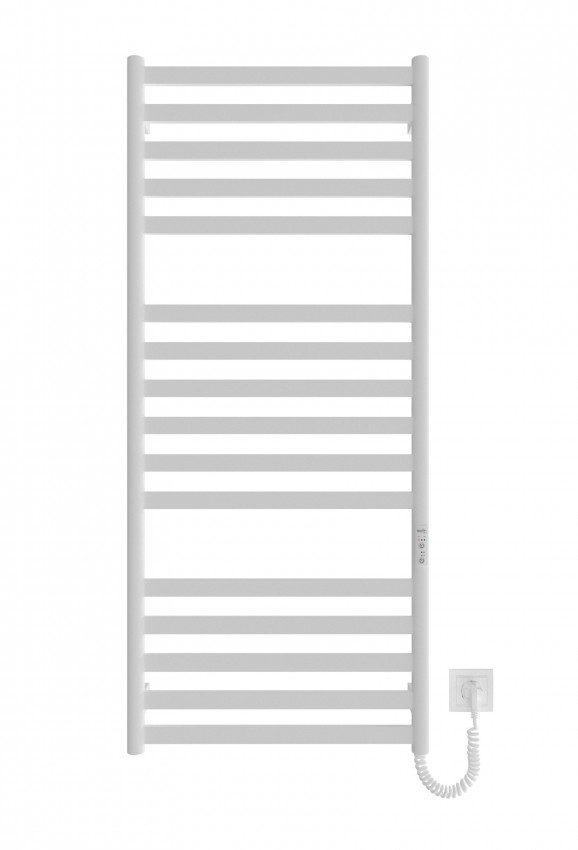 Електрична рушникосушарка HF York 1170х530 білий мат MARIO фото 1