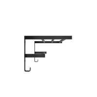 Полиця HF Sheffield 520x256 (настінне кріплення) MARIO фото 2