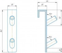 Гачок для рушникосушарки Hygge Family MARIO фото 4