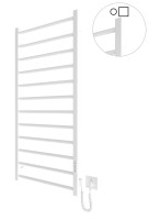 Електрична рушникосушарка HF Leeds 1170x530 білий мат MARIO