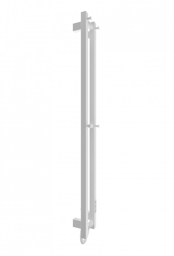 Електрична рушникосушарка HF Slim 1170х140 білий мат MARIO фото 2