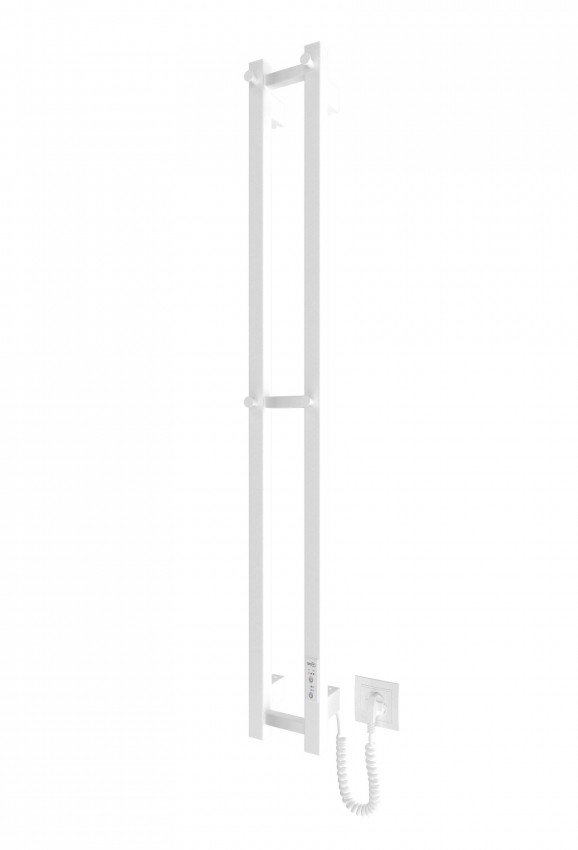 Електрична рушникосушарка HF Slim 1170х140 білий мат MARIO