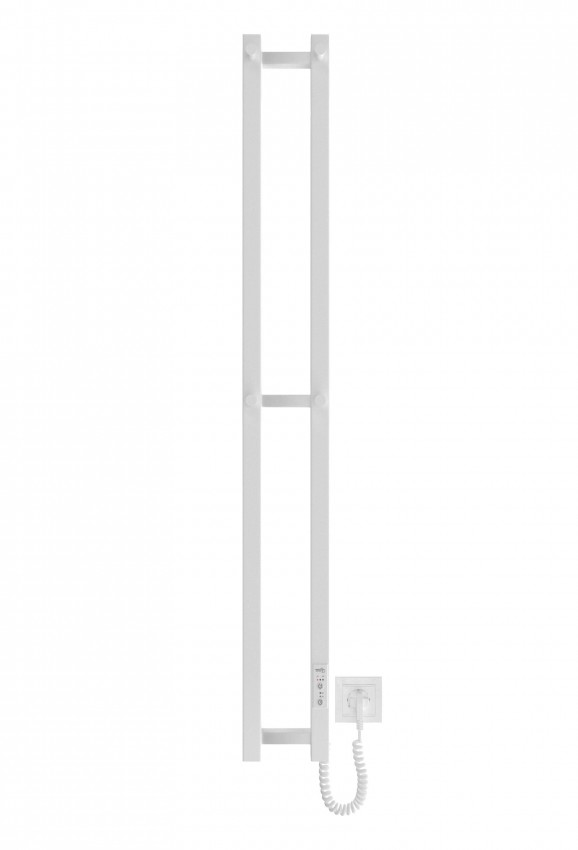 Електрична рушникосушарка HF Slim 1170х140 білий мат MARIO фото 1