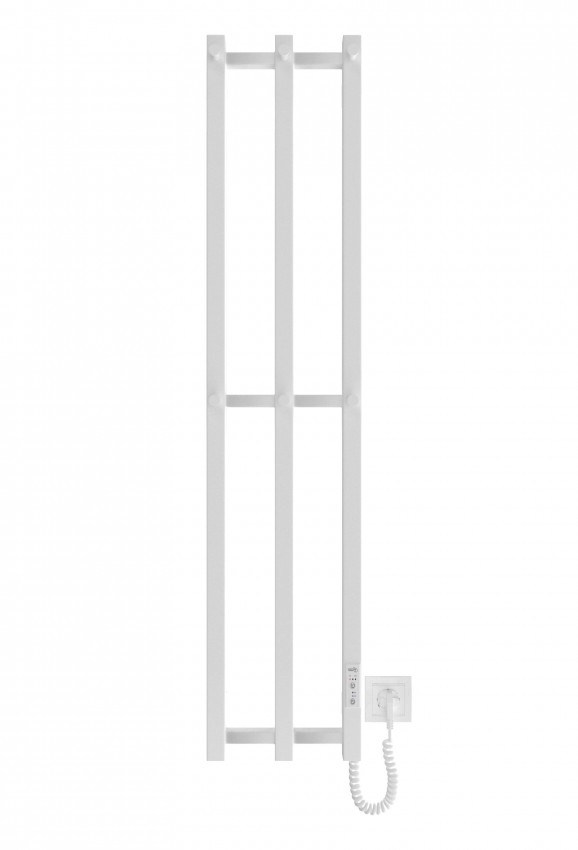 Електрична рушникосушарка HF Slim 1170х250 білий мат MARIO фото 1