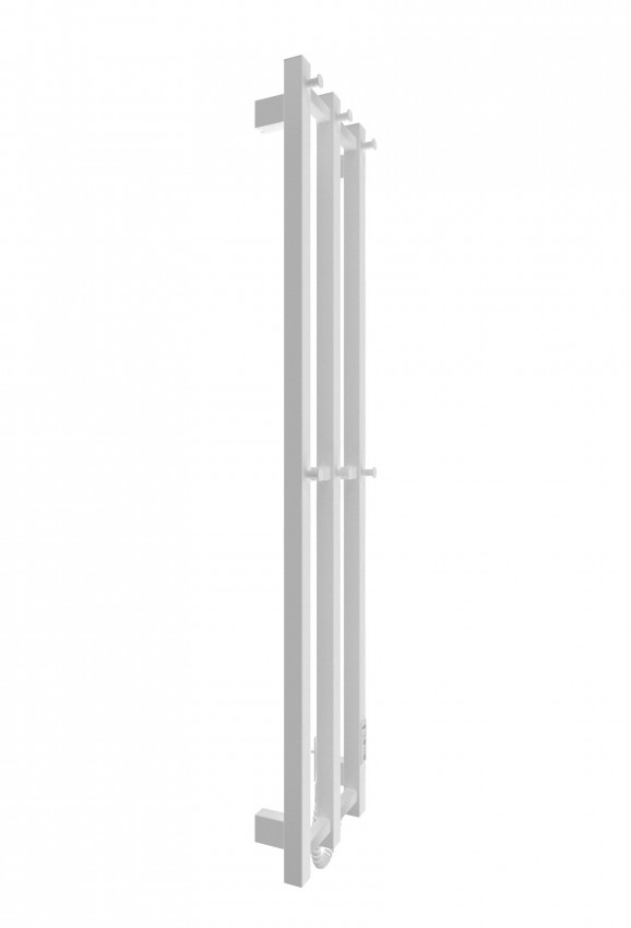 Електрична рушникосушарка HF Slim 1170х250 білий мат MARIO фото 2