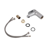 Змішувач для раковини низький Tani 0011F1, Chrome (k40) LDTAN001CRM44959 Lidz LIDZ фото 3