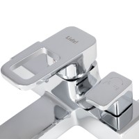 Змішувач для ванни Wawel 006, Chrome (k35) з душовим гарнітуром LDWAW006CRM45388 Lidz LIDZ фото 3