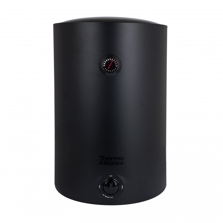 Водонагрівач електричний 100 л Black універсальний, мокрий ТЕН 1,5 кВт D100VH15Q3В Thermo Alliance Thermo Alliance