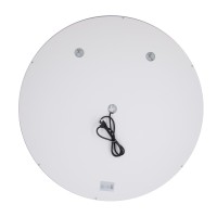 Дзеркало настінне Mideya (MI6) R1000 мм, кругле, з LED-підсвіткою Touch, антизапотіванням, димером Qtap QTAP фото 4