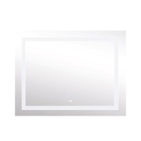 Дзеркало настінне Kubis (KU1) 1200х800 мм, прямокутне, з LED-підсвічуванням Touch, антизапотіванням, димером, рег. яскравості Lidz LIDZ фото 3