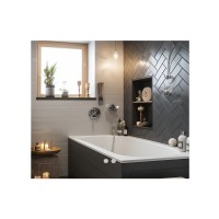 Дзеркало настінне Taurus (TA1) 1200×800 мм, прямокутне, з LED-підсвіткою Touch, антизапотіванням, димером, рег. темп. кольору (3000-6500K) Qtap QTAP