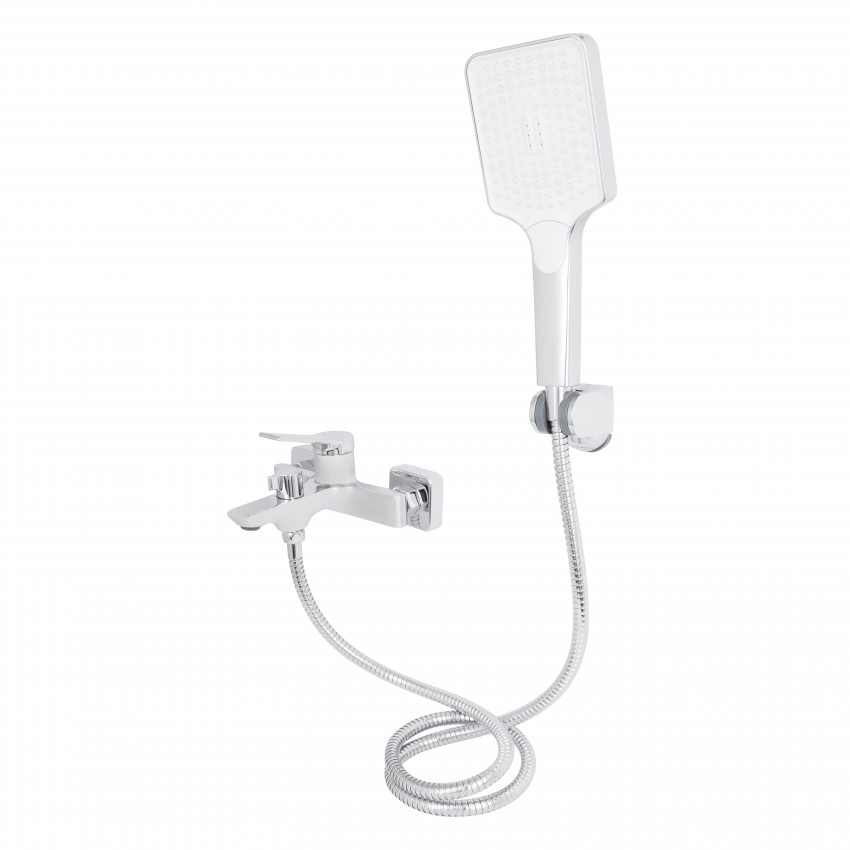 Змішувач для ванни Arvin, Chrome (k30) з душовим гарнітуром QTARV259CRM48640 Qtap QTAP фото 2