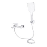 Змішувач для ванни Nando, Chrome (k35) з душовим гарнітуром QTNAN259CRM48651 Qtap QTAP фото 2